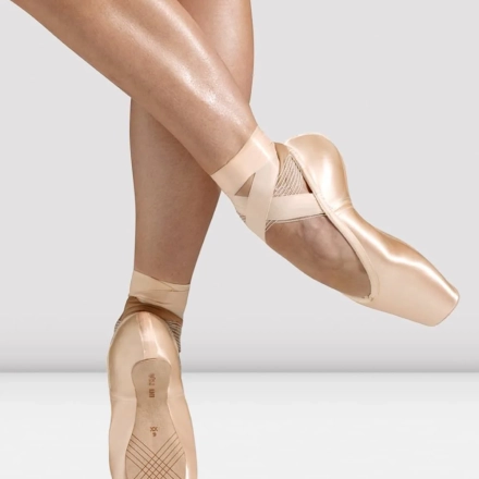 Etu Suede Toe Pointe Shoes,Bloch